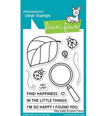 Timbri Lawn Fawn - Hey lady