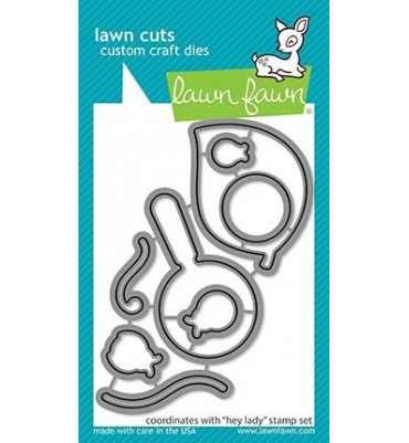 Fustelle Lawn Fawn - Hey lady